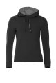 Dames Hoodie Clique Classic Zwart